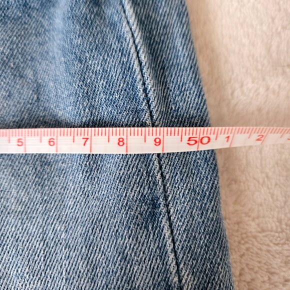 PAIGE Leenah Wide Leg Jean distressed, size 29 - Picture 10 of 16